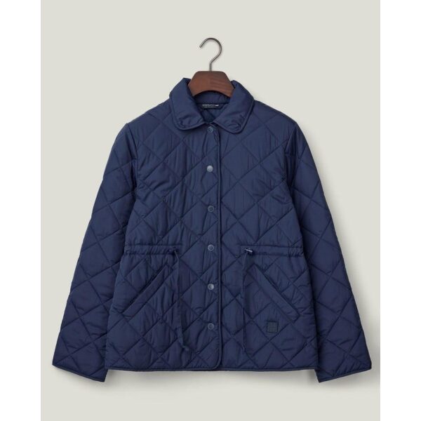 Classic Quilted Jacket - Dark Blue - Bilde 2