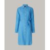 Isa Linen Shirt Dress - Blue - Bilde 2