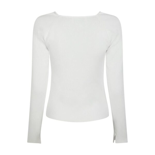 Elaine Knit Blouse - White - Bilde 4