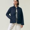 Classic Quilted Jacket - Dark Blue