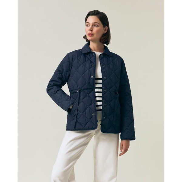 Classic Quilted Jacket - Dark Blue