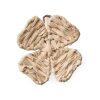 Serviettring firkløver 6 x 6 cm Raffia - Bilde 2