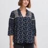 Jeanne Bluse - Maritime Blue