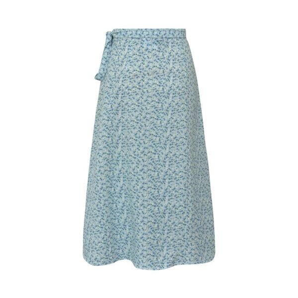 Peony wrap skirt - Blue / white - Bilde 5