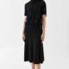 Maja Solid Skirt - Black
