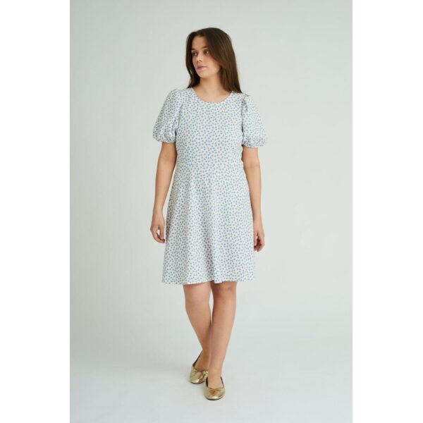 Gino 3/4 dress Blue / white