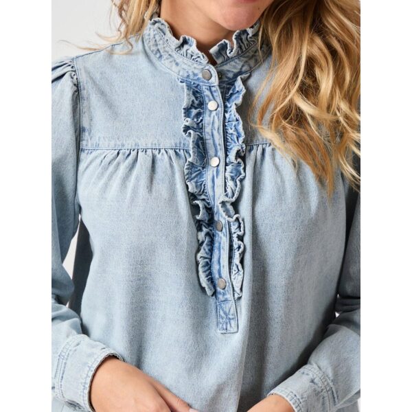 Justine Denim Shirt - Bilde 4