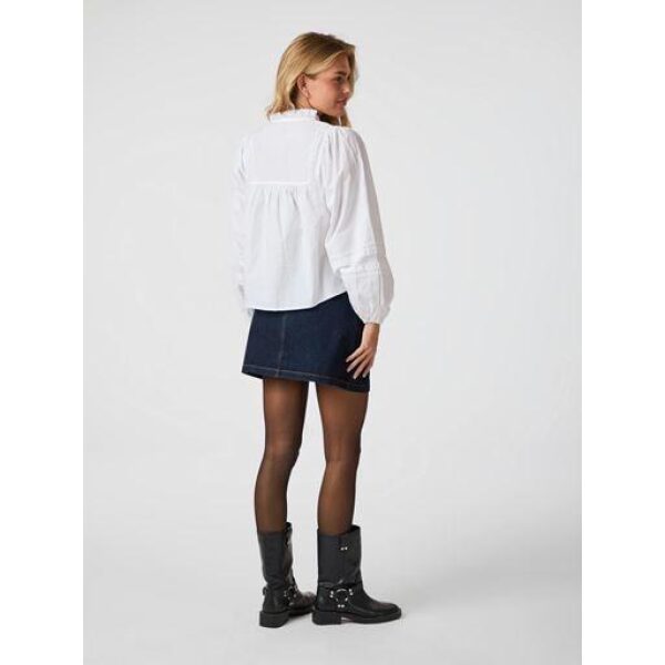 Opal C Poplin Blouse - White - Bilde 5