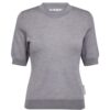 IVY - Essex SS O-Neck Knit - Grey Melange