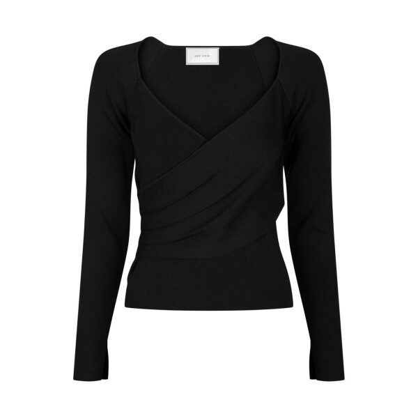 Elaine Knit Blouse - Black - Bilde 2