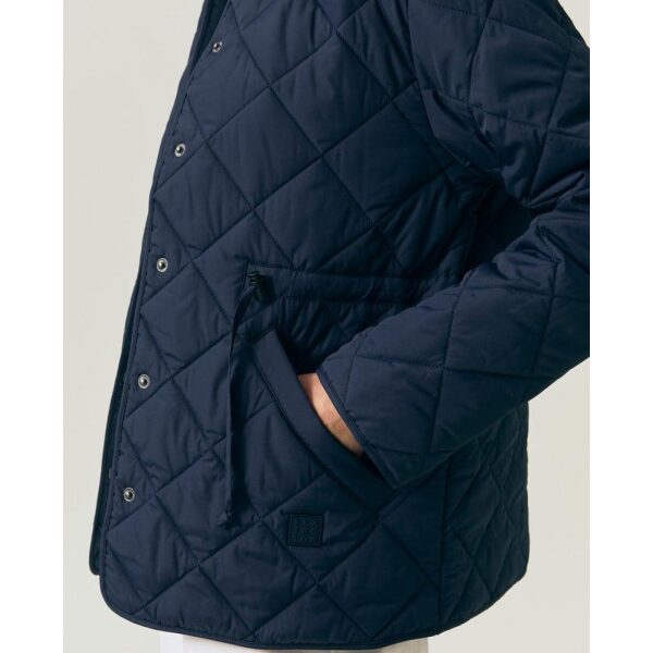 Classic Quilted Jacket - Dark Blue - Bilde 3