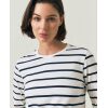 Micaela Long Sleeve Tee - Blue / White Stripe - Bilde 2
