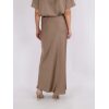 Vicky Heavy Sateen Skirt - Dark Taube - Bilde 3