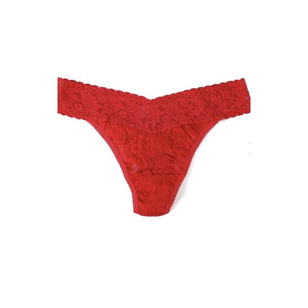 Hanky Panky Signature Lace Original Rise Thong - Red - Bilde 2