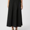 Yara Poplin Skirt - Black