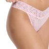 Hanky Panky Signature Lace Original Rise Thong - Bliss Pink