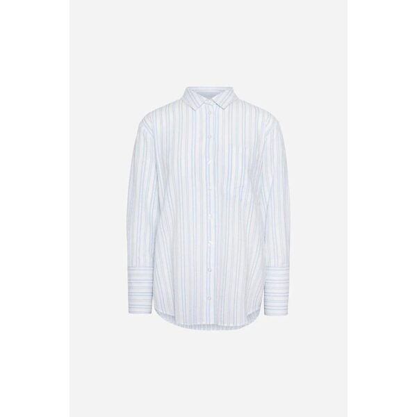 Bibi Crepe Shirt - Stripe - Bilde 2