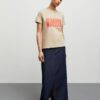 Single Organic Trenda P Tee - Trench Coat Melange