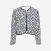 Elvera Jacket - Navy Rosehip Print