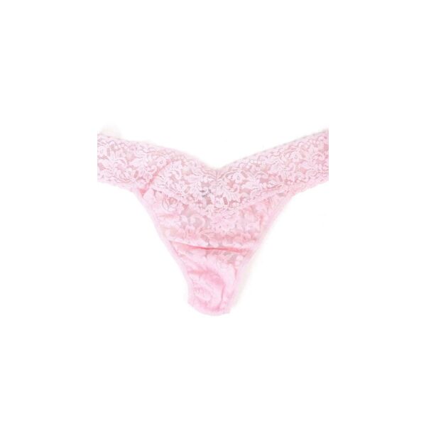 Hanky Panky Signature Lace Original Rise Thong - Bliss Pink - Bilde 2