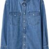 Angela Light Blue Vintage Shirt