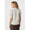 Diana Crepe Stripe Blouse - Brown - Bilde 3