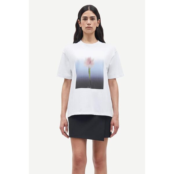 Saeira t-shirt - Blurred tulip white