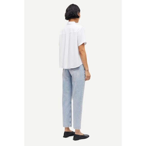 Mina SS Shirt - White - Bilde 4