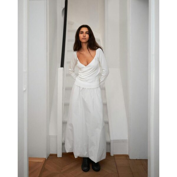 Elaine Knit Blouse - White - Bilde 9