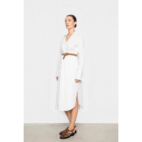 Livia Dress - Cream Stripe - Bilde 4