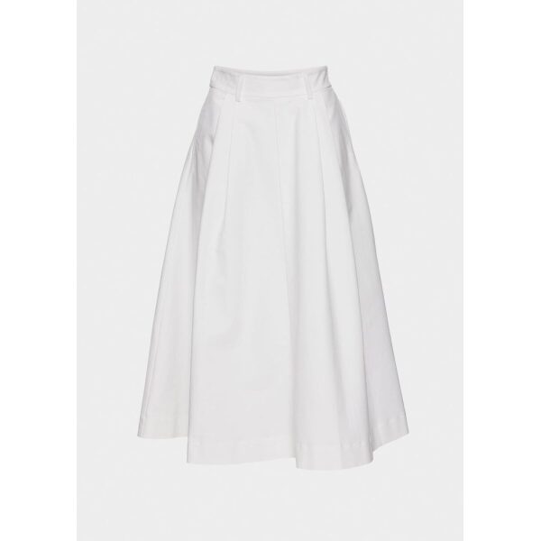 Anna Cotton Skirt - White - Bilde 3