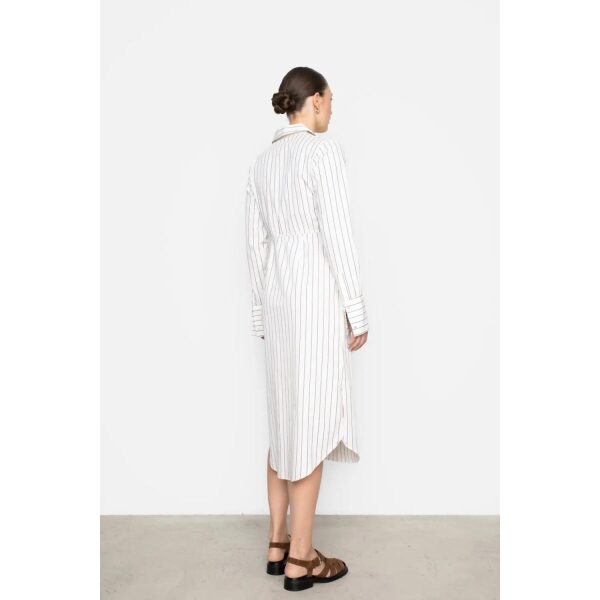 Livia Dress - Cream Stripe - Bilde 3