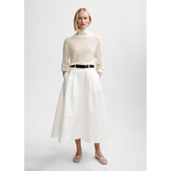 Anna Cotton Skirt - White