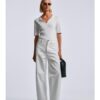 Tru knitted top offwhite