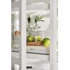 Glassklokke med rotting bunn H: 12,5 Ø: 13,5cm - Bilde 3