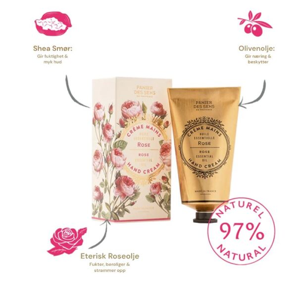 Panier Håndkrem - Rose - Bilde 2