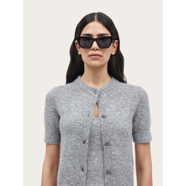 Sanoura SS Cardiagan - Grey melange - Bilde 2