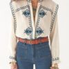 Philippa Blouse - Panna Cotta