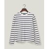 Micaela Long Sleeve Tee - Blue / White Stripe - Bilde 4