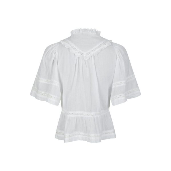 Evienne S Voile Top - White - Bilde 5