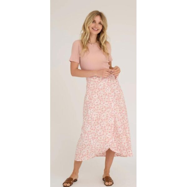 Peony wrap skirt - Rose / pink - Bilde 4