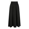 Yara Poplin Skirt - Black - Bilde 5