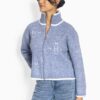 Iben Zip Jacket - Faded Demin
