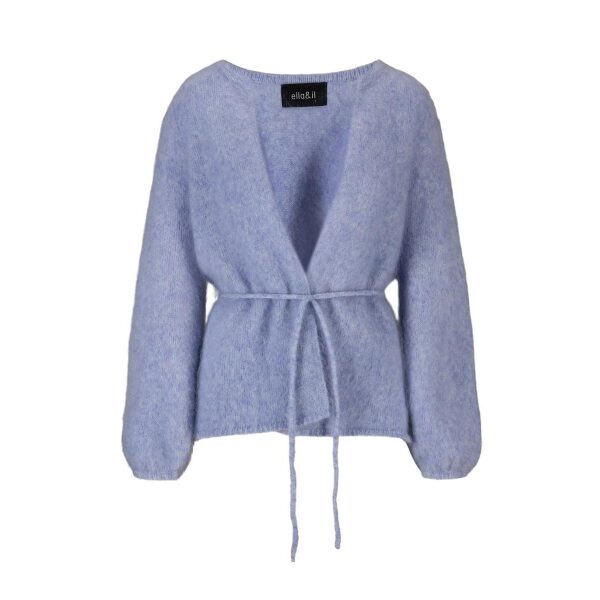 Fredrikke Chunky Cardigan- Light Blue