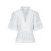 Evienne S Voile Top - White - Bilde 4