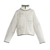 Iben Zip Jacket - White Alyssum