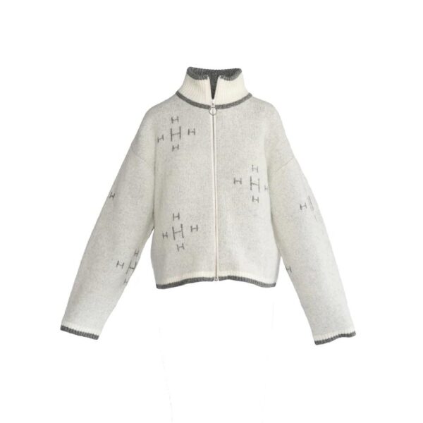 Iben Zip Jacket - White Alyssum