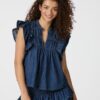 Jayla Denim Top - Jeans