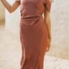 Lyra Dress Terracotta