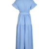 Nellie Stripe Dress - Light Blue - Bilde 3